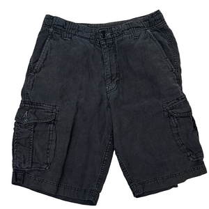 Men’s Lucky Brand 100% Linen Cargo Shorts Size 29